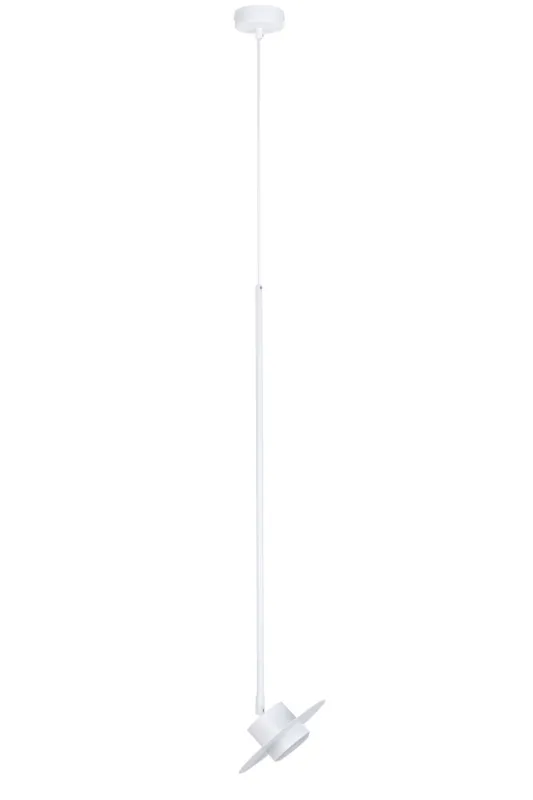 Lampa wisząca CHARLIE Sigma Lighting 1x GX53 MAX 12 W LED Stal lakierowana Biały/Biały Łatwy zwrot