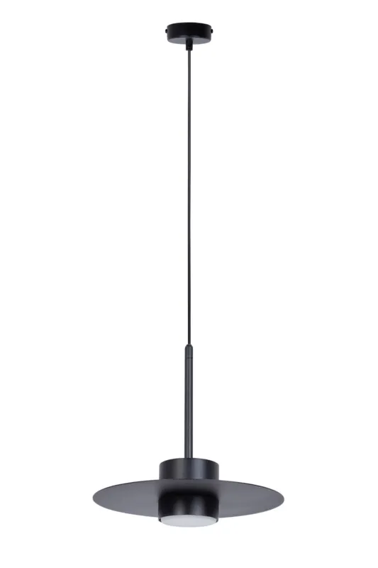 Lampa wisząca CHARLIE Sigma Lighting 1x GX53 MAX 12 W LED Stal lakierowana Czarny/Czarny Super okazja
