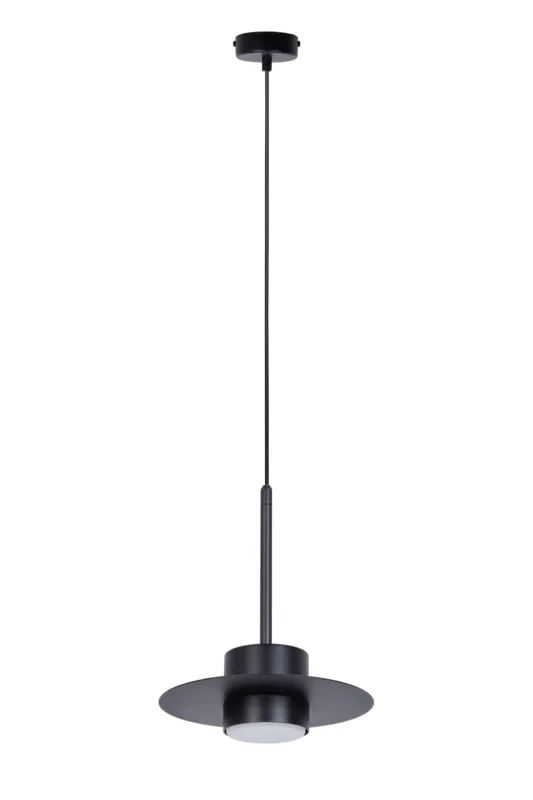 Nowość Lampa wisząca CHARLIE Sigma Lighting 1x GX53 MAX 12 W LED Stal lakierowana Czarny/Czarny