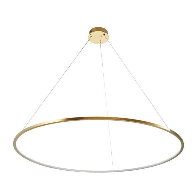 Dostępne od ręki Lampa wisząca Circle Slim ST-10112P-D1200 Step into Design 1xLED 32W Stal Złoty