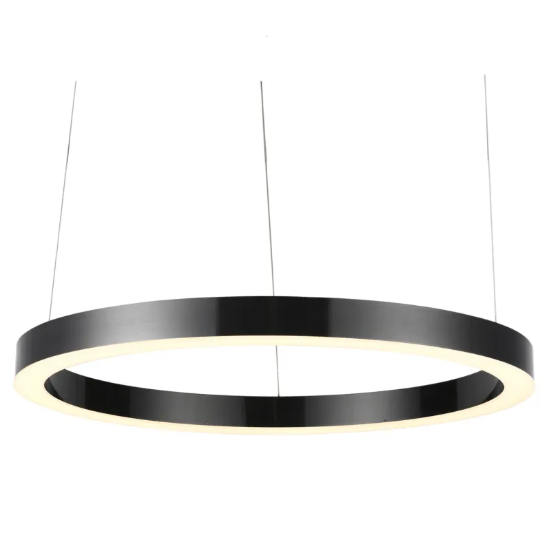 Lampa wisząca Circle ST-8848-120 black Step into Design 2xLED 62W Stal/Akryl Tytanowy Szczotkowany Hit cenowy