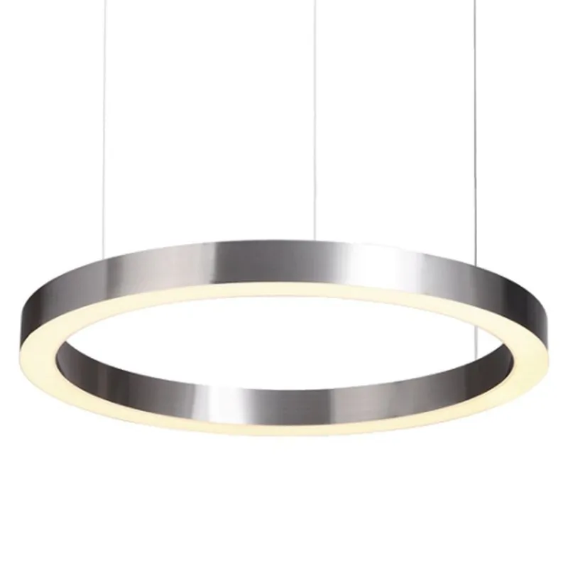 Hit cenowy Lampa wisząca Circle ST-8848-60 NICKEL Step into Design 2xLED 32W Stal/Akryl Nikiel Szczotkowany
