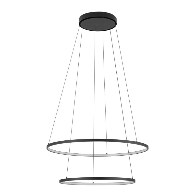 Lampa wisząca CIRCOLO LED 10864 Nowodvorski LED 35W Aluminium lakierowane Czarny Tani