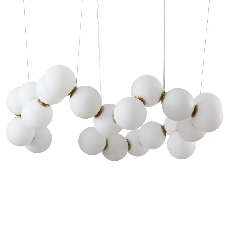 Taniej Lampa wisząca Coralli DP0254-800 Step into Design 2xLED 48W Metal Biały Matowy