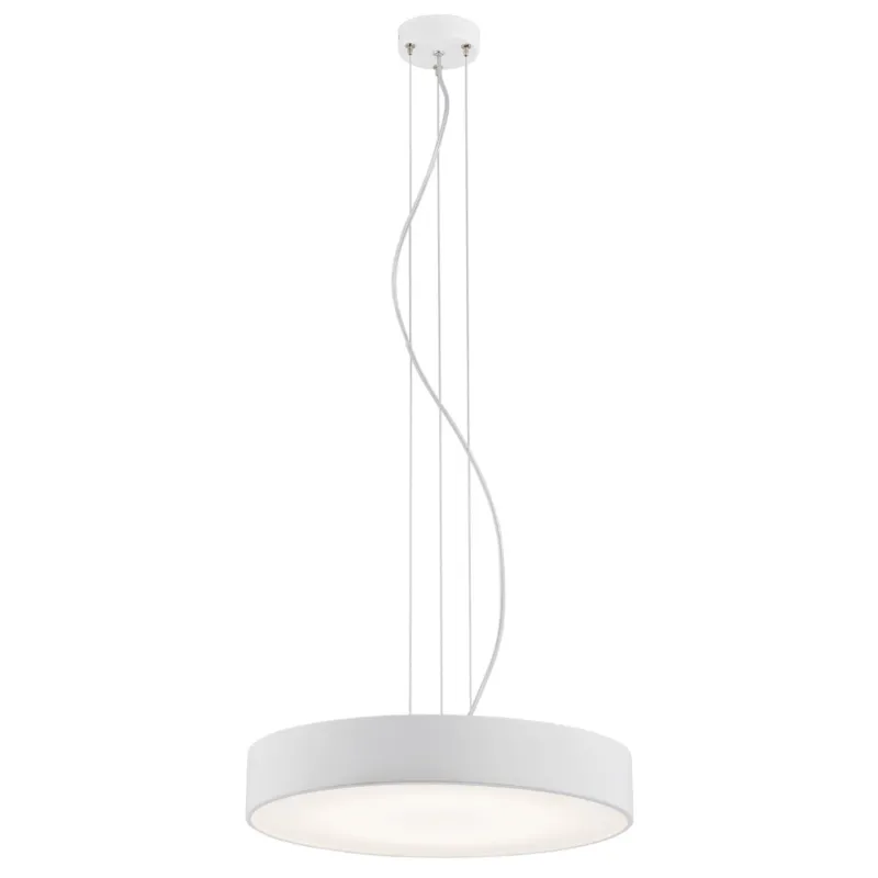Lampa Wisząca Darling Led 3351 Argon 1xLED 42W Stal Lakierowana/ Szkło, Biały Obniżka ceny