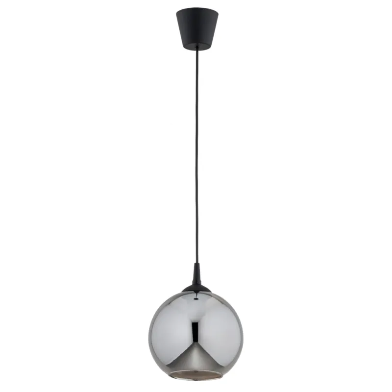 Lampa wisząca Daxia 61324 Alfa 1xE27 LED Tworzywo/Szkło Czarny Oferta czasowa
