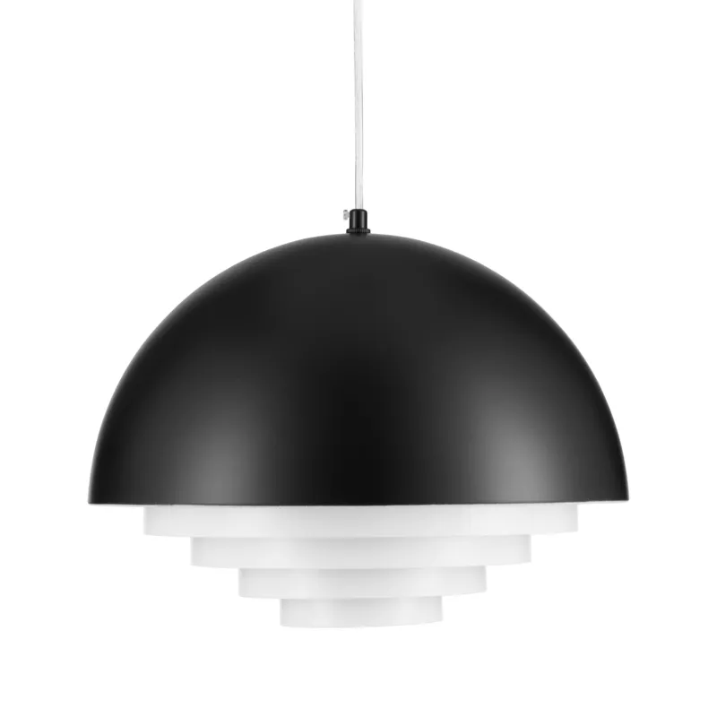 Lampa wisząca Diverso ST-10055P black matt Step into Design 1xE27 60W Metal Czarny Matowy Hit cenowy