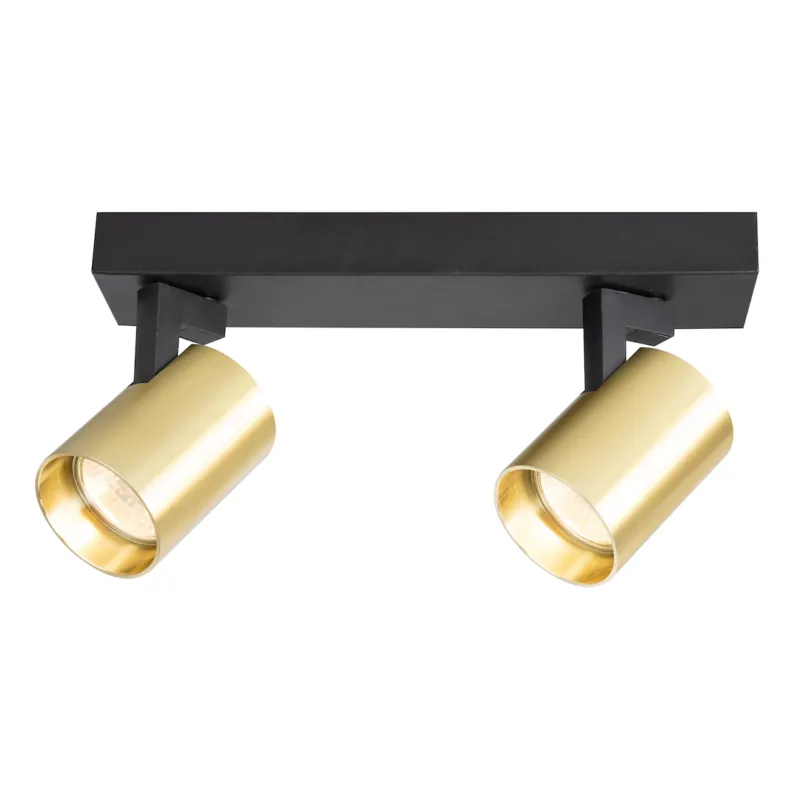 Szybka wysyłka Lampa sufitowa spot VOLF ML0680 Milagro 2xGU10 Aluminium Złoty