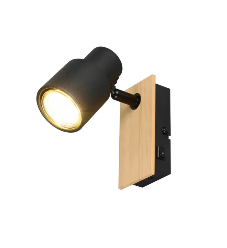 Bezpieczne zakupy Lampa ścienna kinkiet PIERRE R81981732 RL 1x10W GU10 Metal