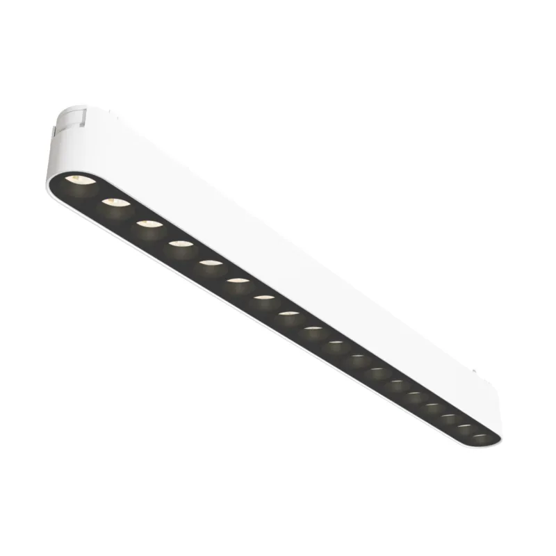 Wysoka jakość Lampa szynowa punktowa Points TR082-1-18W3K-M-W Maytoni 16W LED 3000K aluminium biały – do systemu magnetycznego Radity