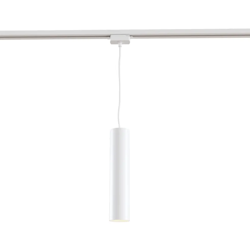Lampa ścieżkowa TR008-1-GU10-W Maytoni Track Lamps TR008‑1‑GU10‑W – biała, 1xGU10, 10 W, jednofazowa, aluminium Nie przegap