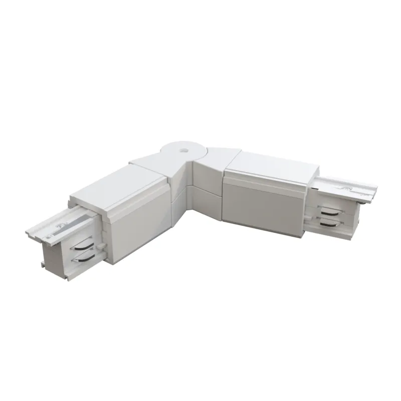 Łącznik obrotowy Trinity TRA005CS-31W, biały, tworzywo sztuczne, system trójfazowy Wyjątkowa oferta