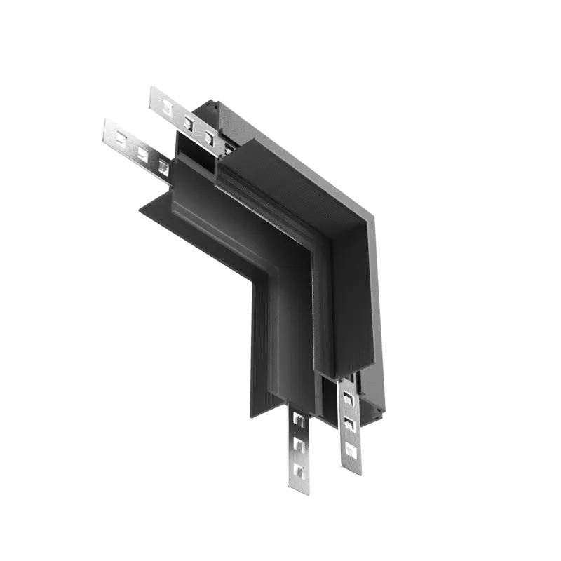 Szybka wysyłka Łącznik w kształcie litery L wewnętrzny zewnętrzne Maytoni Exility TRA034ICL-42.12B, aluminium czarne