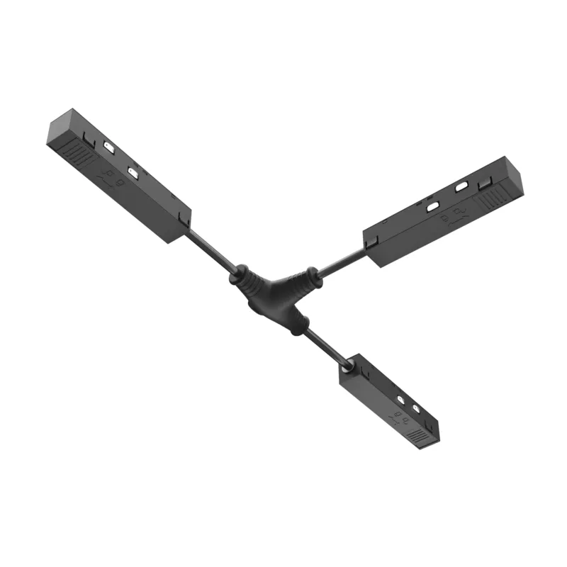 Łącznik zasilania w kształcie litery L Maytoni Exility TRA034CWT-42B-DE, aluminium, czarny, do szynoprzewodów jednofazowych wpuszczanych Kup teraz