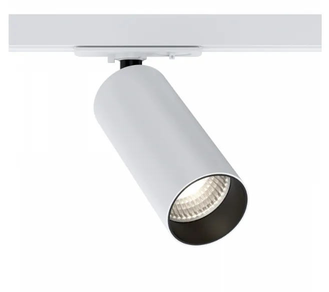 Kup online Reflektor LED TR021-1-12W4K-W-D-W Maytoni Focus LED 12W 4000K, biały z ramką, do systemu jednofazowego