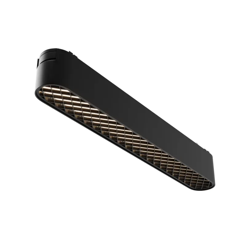 Reflektor szynowy Basis Grid 12W LED 4000K aluminium czarny Maytoni TR084-1-12W4K-B do systemu jednofazowego Okazja