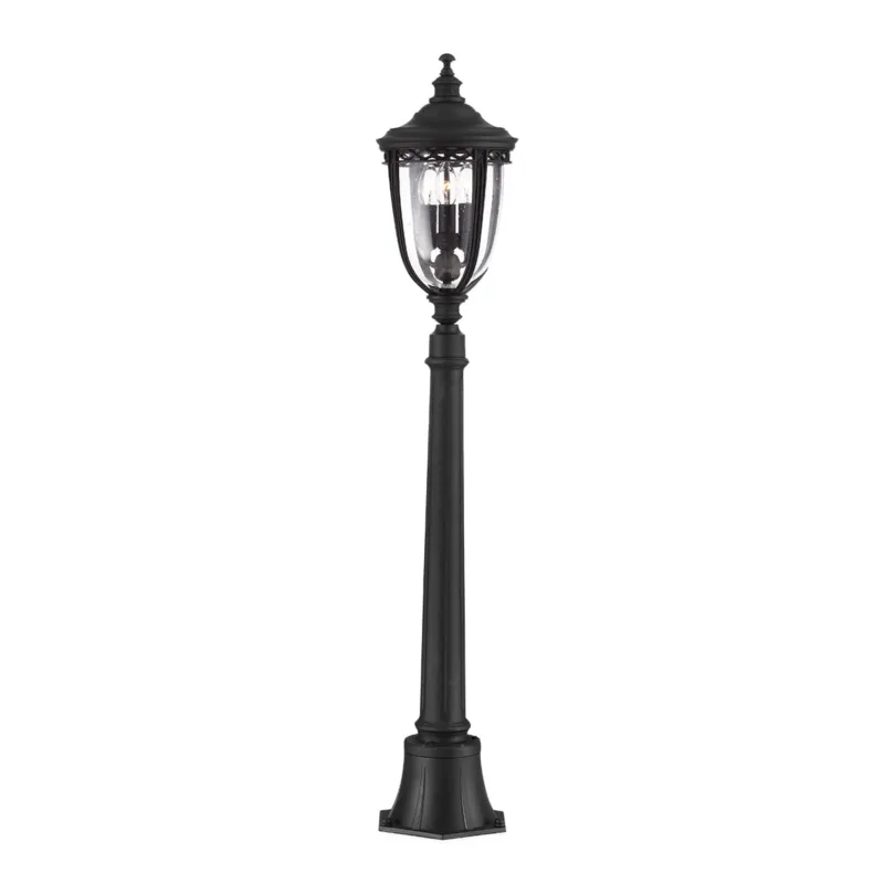 Latarnia ogrodowa Elstead Lighting English Bridle FE-EB4-M-BLK IP44 3xE14 Stal Czarny Szybka wysyłka