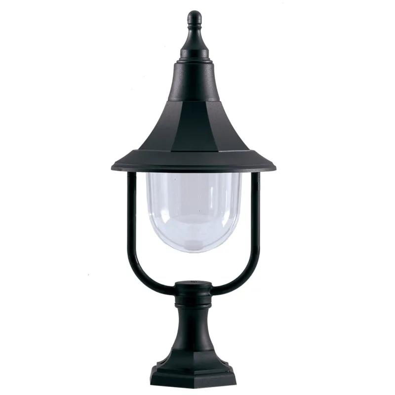 Latarnia ogrodowa Elstead Lighting Shannon SHANNON-PED IP44 1xE27 Tworzywo Czarny Zniżka