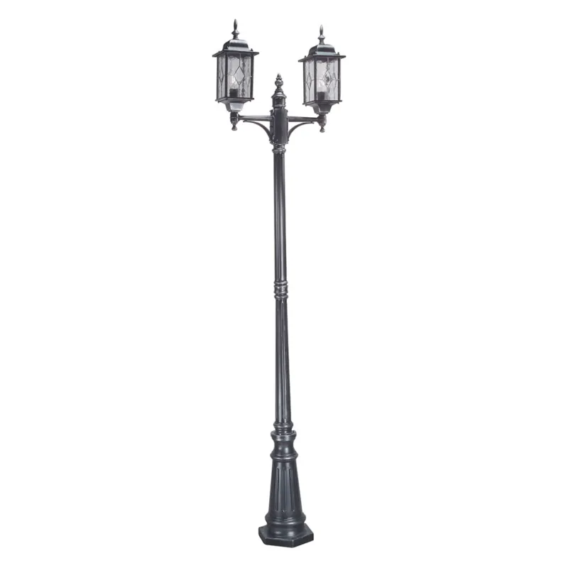 Tylko dziś Latarnia ogrodowa Elstead Lighting Wexford WX8 IP44 2xE27 Metal Czarny