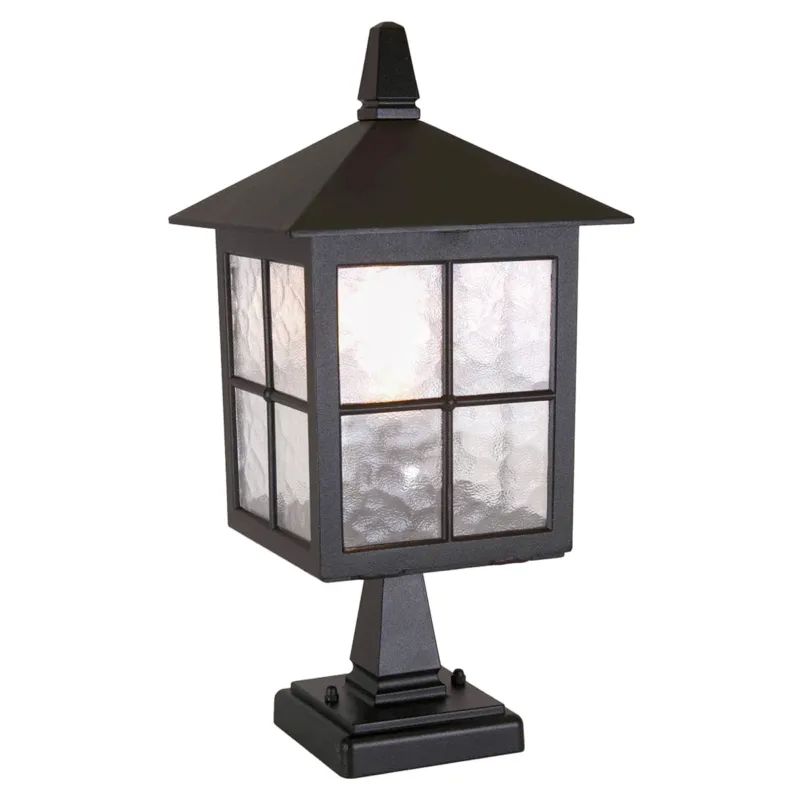Darmowy zwrot Latarnia ogrodowa Elstead Lighting Winchester BL25-BLACK IP43 1xE27 Aluminium Czarny
