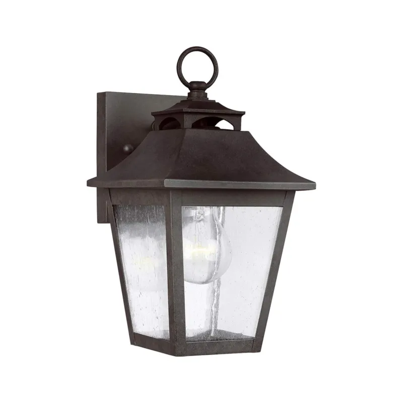 Bestseller Mała latarnia naścienna Galena FE-GALENA2-S-SBL Elstead Lighting 1x60 W E27 Ciemnobrązowy