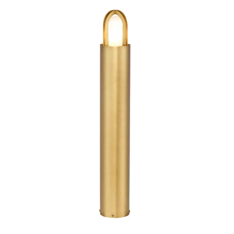 Słupek ogrodowy Paignton PAIGNTON-B-BRASS Elstead Lighting 1x40 W E27 Szczotkowany mosiądz Ograniczona ilość