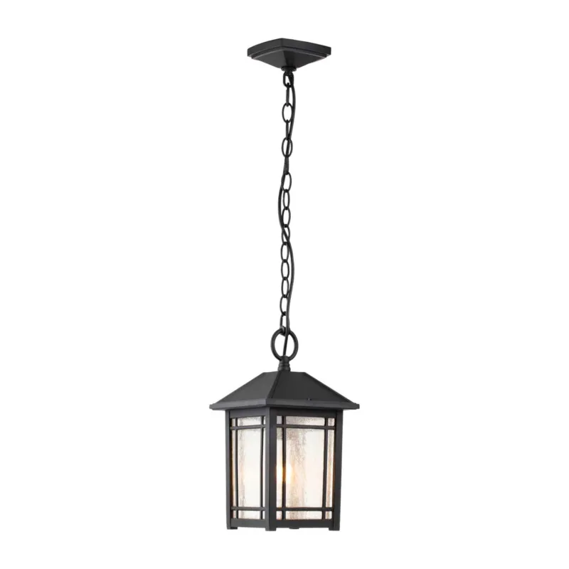 Średnia latarnia wisząca Cedar Point QZ-CEDAR-POINT8-M-BK Elstead Lighting 1x60 W E27 Czarny Hit sprzedaży
