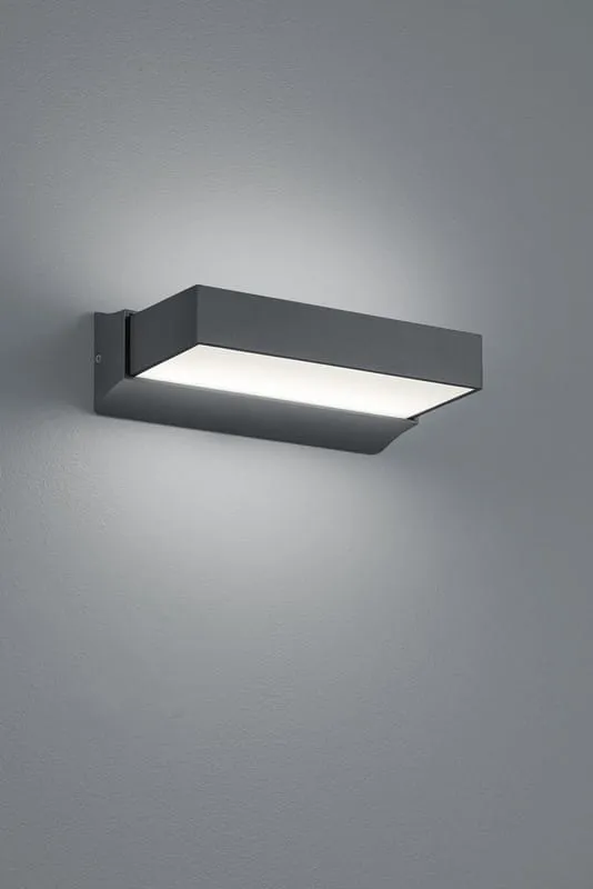 Lampa ścienna Kinkiet zewnętrzny LED Trio Cuando 226660242 IP65 1xLED Aluminium Szary Dodaj do koszyka