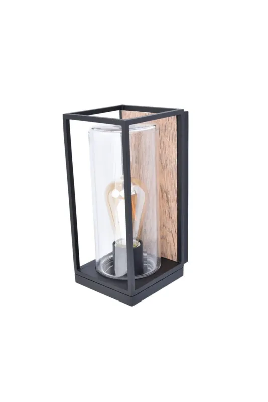 Zamów dziś Lampa elewacyjna Lutec Flair 5288814012 IP44 1xE27 Aluminium Czarny