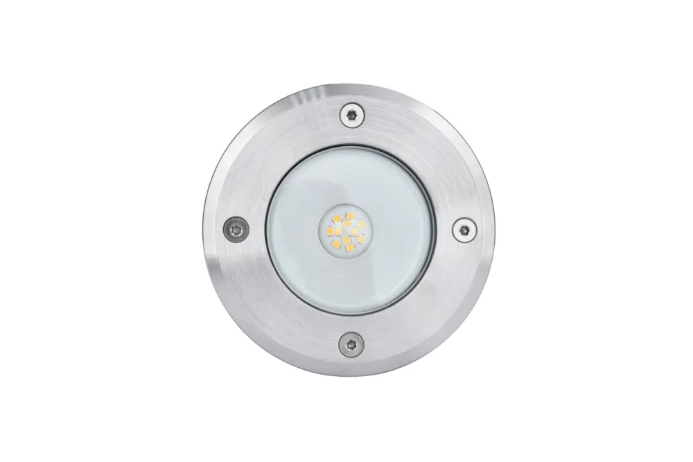 Lampa gruntowa Lutec Cydops 7704216012 IP67 1xLED Aluminium Srebrny Popularny