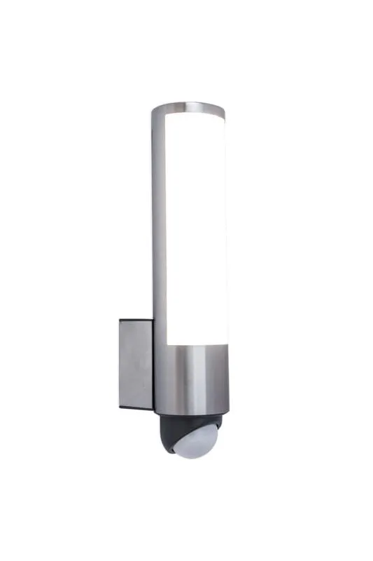 Lampa ścienna Kinkiet zewnętrzny z czujnikiem Lutec Leda 5267103001 IP44 1xLED Stal Oferta