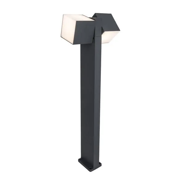 Słupek oświetleniowy Lutec Cuba 7193801118 IP54 1xLED Aluminium Wyjątkowa oferta