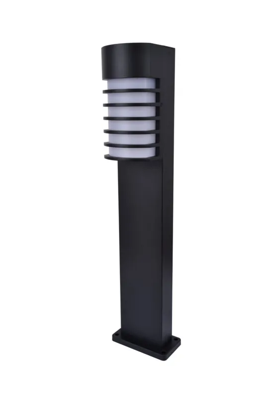Do wyczerpania zapasów Słupek oświetleniowy Lutec Fulton 7207601012 IP44 1xE27 Aluminium Czarny