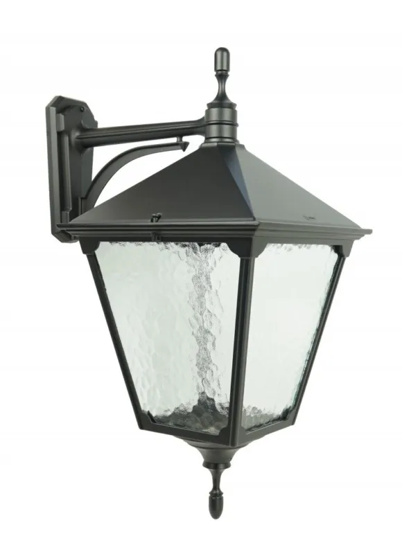 Bezpieczne zakupy Lampa elewacyjna kinkiet Retro Kwadratowe K 3012/1/BD KWG SU-MA E27, 1 x 100 W, 230 V Czarny, patyna