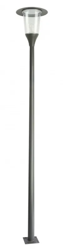 Promocja Lampa masztowa zewnętrzna Metis MTS-ME27 SU-MA E27 max 100W, 230W Ciemny popiel
