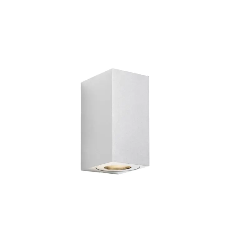 Lampa Ścienna CANTO MAXI KUBI 2 49731001 Nordlux GU10 2X28W Aluminium Biały Rabat
