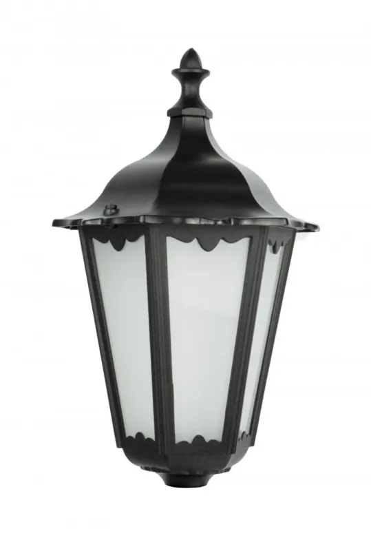 Głowica lampy masztowej latarnia Retro Classic K 1018 SU-MA E27, 1 x 60 W, 230 V Czarny, patyna Bezpieczne zakupy