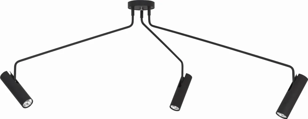 Lampa sufitowa EYE SUPER III 3xGU10 czarna 6504 Nowodvorski Najlepsza cena