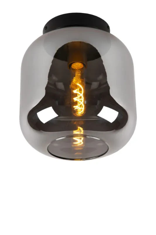 Ostatnia szansa Lampa sufitowa Joanet szary i odcienie szarości, czarny E27 45194/25/65 - Lucide