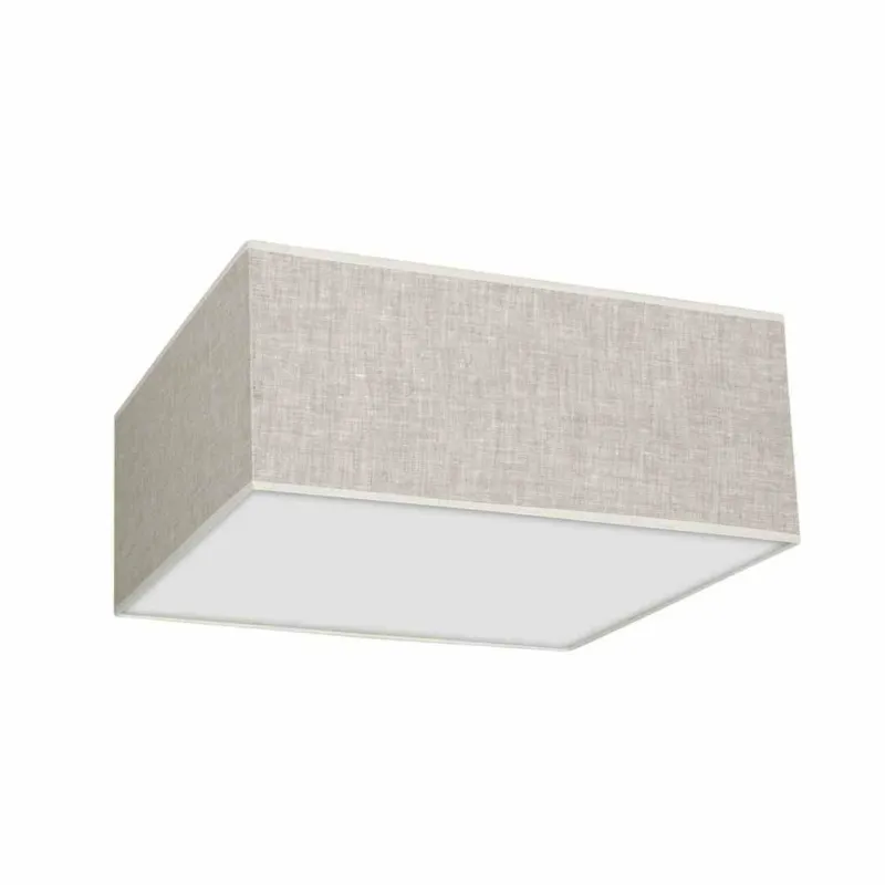 Niska cena Lampa Sufitowa Lino Biel / Len 2Xe27 Milagro