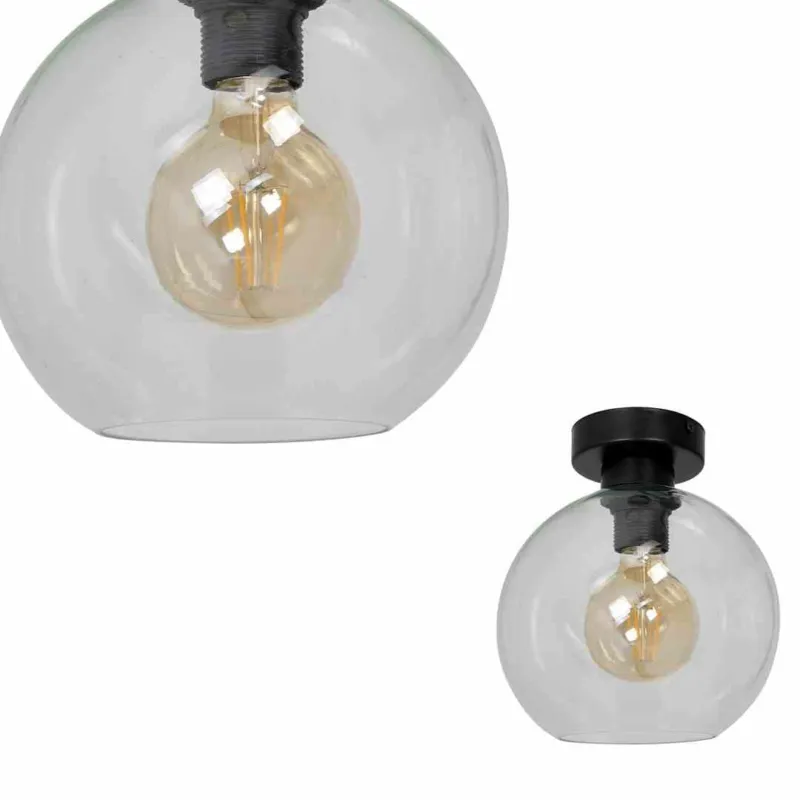 Zniżka Lampa Sufitowa Sofia Clear 1Xe27 Milagro