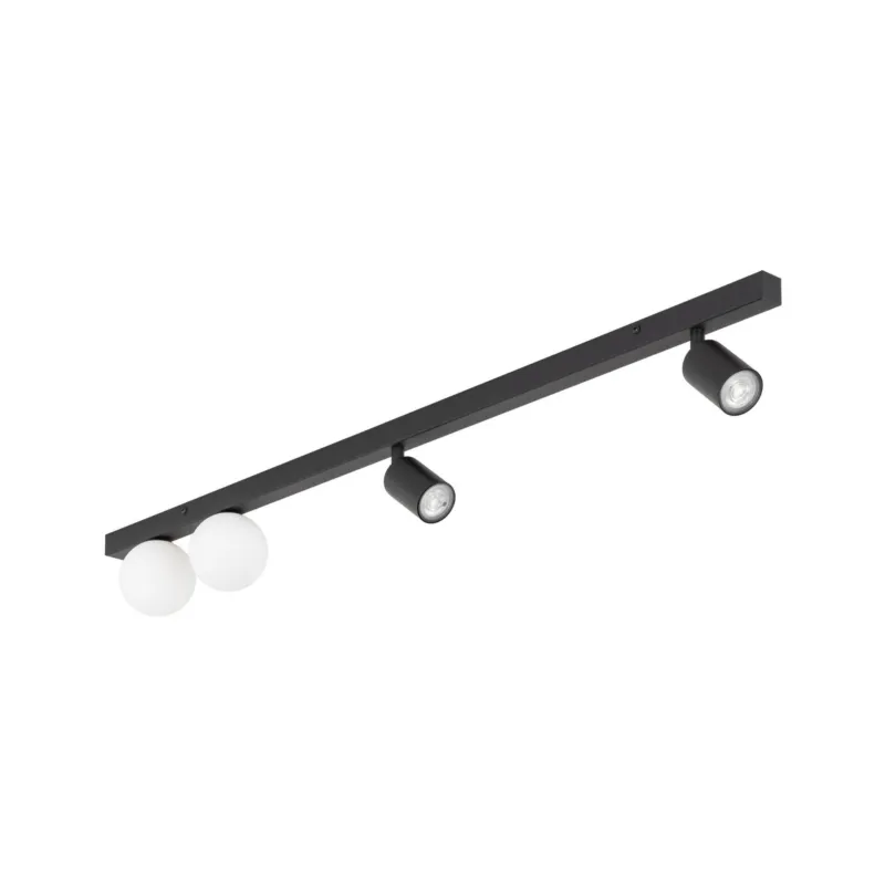 Nowy Lampa sufitowa Vox Czarny 4x G9, GU10 - TK Lighting