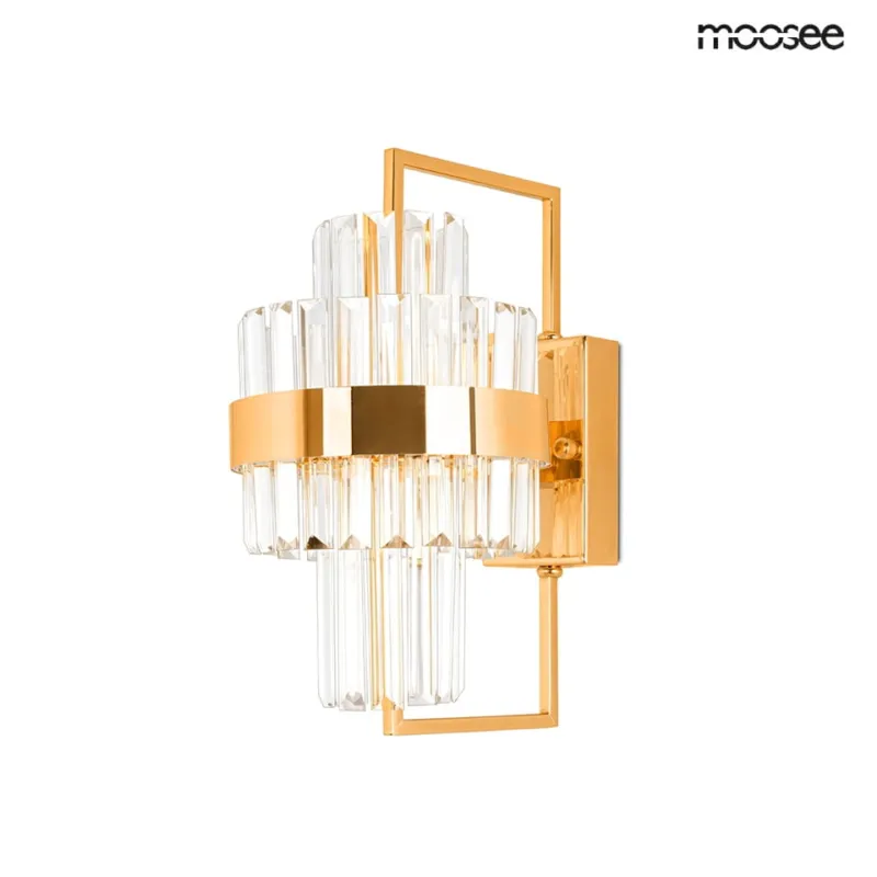 Lampa ścienna IMPERO złota – Moosee Oferta czasowa