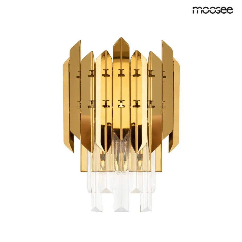 Lampa ścienna MAJESTIC złota – Moosee Oferta limitowana