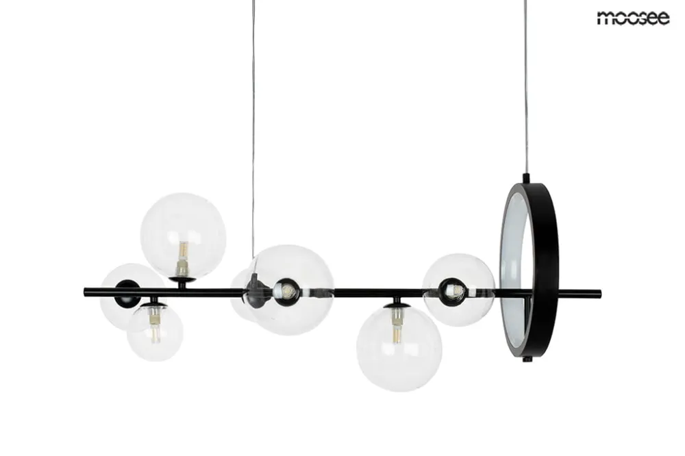 Ograniczona ilość Lampa wisząca ALURE LINE 90 czarna – Moosee