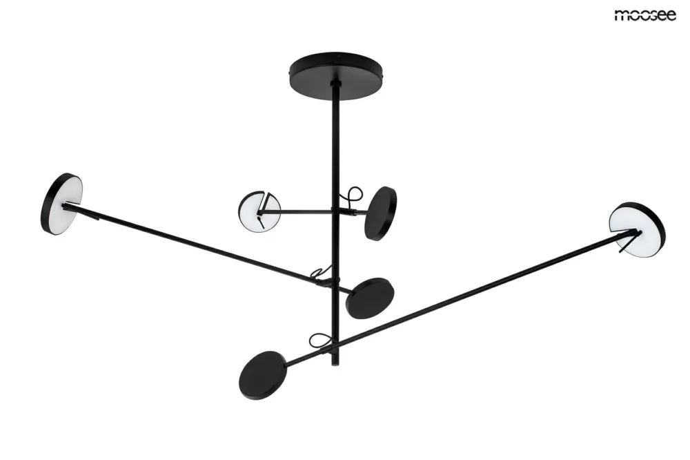 Lampa wisząca BOBBIE 3 czarna – Moosee Oferta czasowa