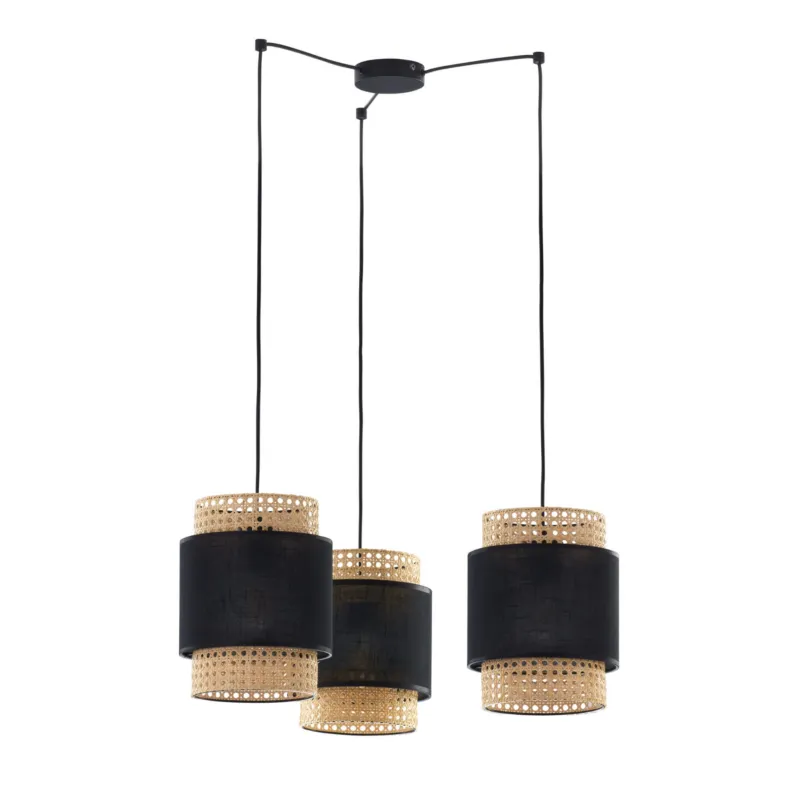 Lampa wisząca Boho Black 3x E27 - TK Lighting Tylko dziś