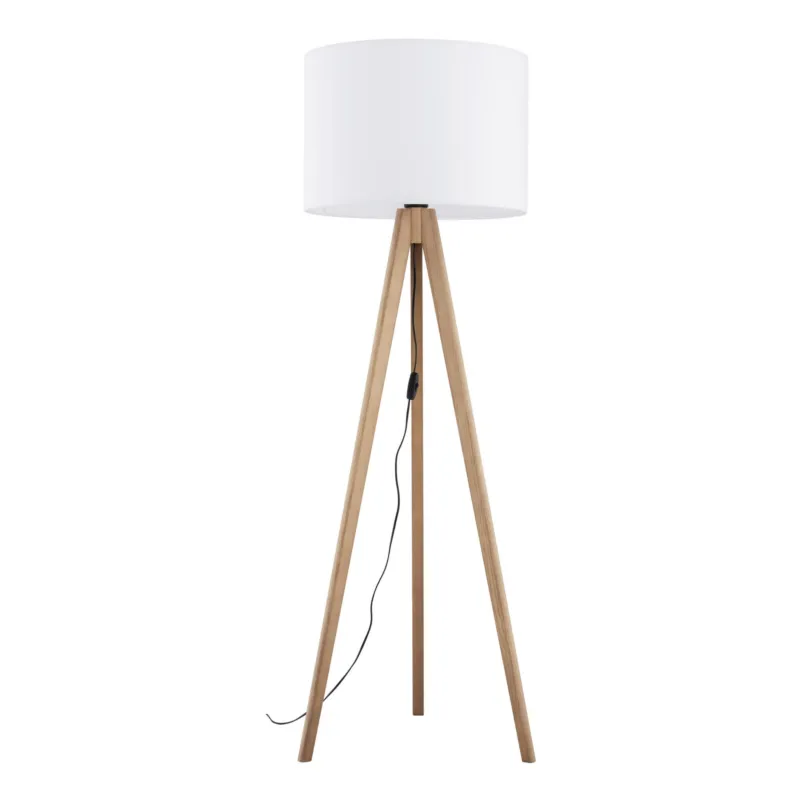 Łatwy zwrot Lampa podłogowa Grand Sosna Sosna 1x E27 - TK Lighting