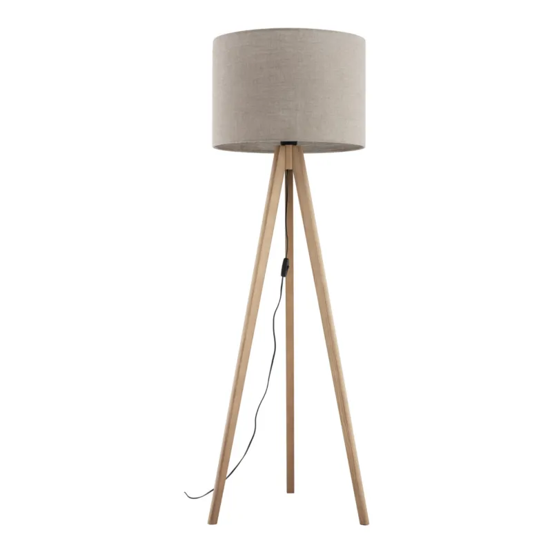 Obniżka ceny Lampa podłogowa Grand Sosna Sosna 1x E27 - TK Lighting