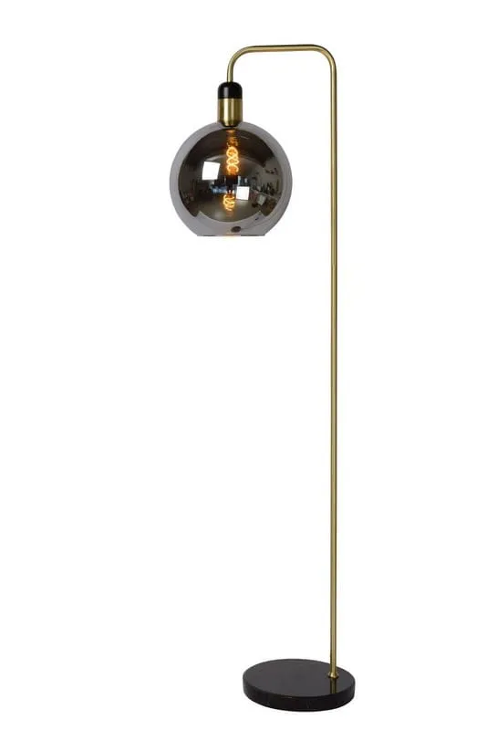 Najlepsza cena Lampa podłogowa Julius czarny, czarny E27 34738/01/65 - Lucide